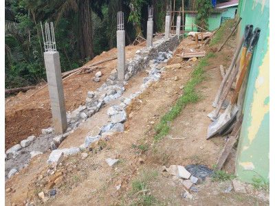 Pebangunan musholla tahap 2